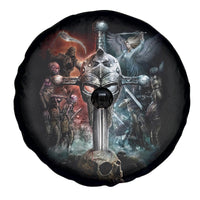 Warrior Skull Spare Tire Cover Skull Warrior Viking - Wonder Print Shop