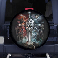 Warrior Skull Spare Tire Cover Skull Warrior Viking - Wonder Print Shop