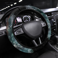 Warrior Skull Steering Wheel Cover Skull Warrior Viking - Wonder Print Shop