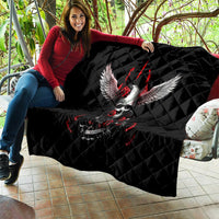 Wings Rose Skull Quilt Romantic Rose Skull Wings - Wonder Print Shop