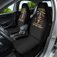 Warrior Skull Car Seat Cover The Warrior Replies Iam The Storm - Wonder Print Shop
