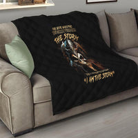 Warrior Skull Quilt The Warrior Replies Iam The Storm - Wonder Print Shop