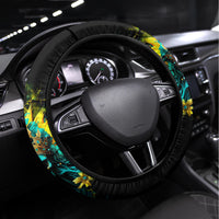 Sunflower Skull Steering Wheel Cover Bitch I'm Not A Princess I'm The Fucking Queen - Wonder Print Shop