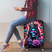 Thunder Skull Luggage Cover Bitch I'm Not A Princess I'm The Fucking Queen - Wonder Print Shop