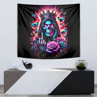 Thunder Skull Tapestry Bitch I'm Not A Princess I'm The Fucking Queen - Wonder Print Shop