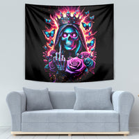 Thunder Skull Tapestry Bitch I'm Not A Princess I'm The Fucking Queen - Wonder Print Shop