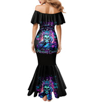 Rose Skull Mermaid Dress Bitch I'm Not A Princess I'm The Fucking Queen - Wonder Print Shop
