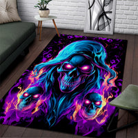 Flame Skull Area Rug Did I Piss You Off That Great At Least I'm Doing Something Right - Wonder Print Shop