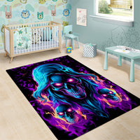 Flame Skull Area Rug Did I Piss You Off That Great At Least I'm Doing Something Right - Wonder Print Shop