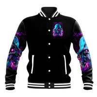 Flame Skull Baseball Jacket Did I Piss You Off That Great At Least I'm Doing Something Right - Wonder Print Shop