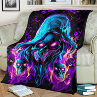 Flame Skull Blanket Did I Piss You Off That Great At Least I'm Doing Something Right