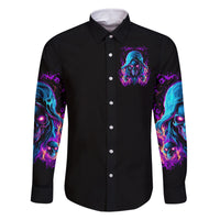 Flame Skull Family Matching Summer Maxi Dress and Hawaiian Shirt Did I Piss You Off That Great At Least I'm Doing Something Right - Wonder Print Shop