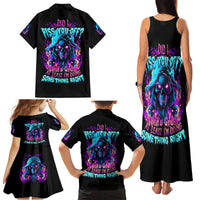 Flame Skull Family Matching Tank Maxi Dress and Hawaiian Shirt Did I Piss You Off That Great At Least I'm Doing Something Right - Wonder Print Shop