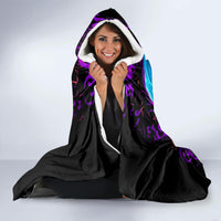 Flame Skull Hooded Blanket Did I Piss You Off That Great At Least I'm Doing Something Right