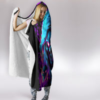 Flame Skull Hooded Blanket Did I Piss You Off That Great At Least I'm Doing Something Right