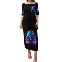 Flame Skull Puletasi Did I Piss You Off That Great At Least I'm Doing Something Right - Wonder Print Shop