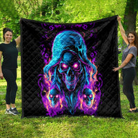 Flame Skull Quilt Did I Piss You Off That Great At Least I'm Doing Something Right - Wonder Print Shop
