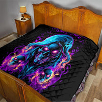 Flame Skull Quilt Did I Piss You Off That Great At Least I'm Doing Something Right - Wonder Print Shop