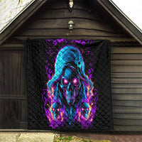 Flame Skull Quilt Did I Piss You Off That Great At Least I'm Doing Something Right - Wonder Print Shop