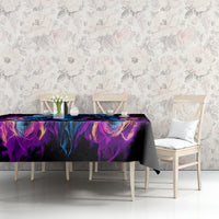Flame Skull Tablecloth Did I Piss You Off That Great At Least I'm Doing Something Right - Wonder Print Shop