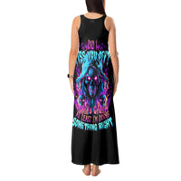 Flame Skull Tank Maxi Dress Did I Piss You Off That Great At Least I'm Doing Something Right - Wonder Print Shop