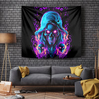 Flame Skull Tapestry Did I Piss You Off That Great At Least I'm Doing Something Right - Wonder Print Shop