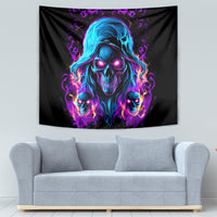 Flame Skull Tapestry Did I Piss You Off That Great At Least I'm Doing Something Right - Wonder Print Shop