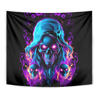 Flame Skull Tapestry Did I Piss You Off That Great At Least I'm Doing Something Right - Wonder Print Shop