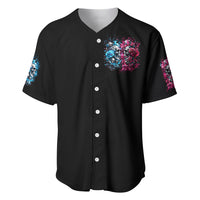 Couple Skull Baseball Jersey Don't Try To Figure Me Out I'm Special - Wonder Print Shop
