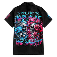 Couple Skull Hawaiian Shirt Don't Try To Figure Me Out I'm Special - Wonder Print Shop