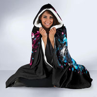Couple Skull Hooded Blanket Don't Try To Figure Me Out I'm Special