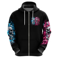 Couple Skull Hoodie Don't Try To Figure Me Out I'm Special - Wonder Print Shop