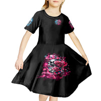 Couple Skull Kid Short Sleeve Dress Don't Try To Figure Me Out I'm Special - Wonder Print Shop
