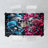 Couple Skull Tablecloth Don't Try To Figure Me Out I'm Special - Wonder Print Shop