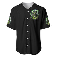 Reaper Skull Baseball Jersey I Think I Was Designed To Be Alone - Wonder Print Shop
