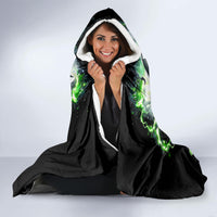 Reaper Skull Hooded Blanket I Think I Was Designed To Be Alone