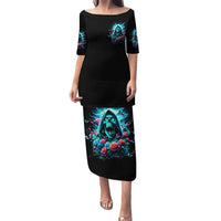 Rose Skull Puletasi She Whispered Back Iam The Storm - Wonder Print Shop