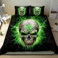 Thunder Skull Bedding Set I'm Not Anti-Social I Must Not User Friendly - Wonder Print Shop