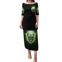 Thunder Skull Puletasi I'm Not Anti-Social I Must Not User Friendly - Wonder Print Shop