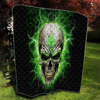 Thunder Skull Quilt I'm Not Anti-Social I Must Not User Friendly - Wonder Print Shop