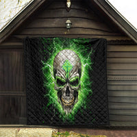 Thunder Skull Quilt I'm Not Anti-Social I Must Not User Friendly - Wonder Print Shop