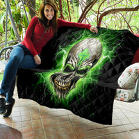 Thunder Skull Quilt I'm Not Anti-Social I Must Not User Friendly - Wonder Print Shop