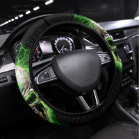 Thunder Skull Steering Wheel Cover I'm Not Anti-Social I Must Not User Friendly - Wonder Print Shop
