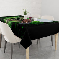Thunder Skull Tablecloth I'm Not Anti-Social I Must Not User Friendly - Wonder Print Shop