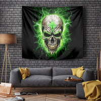 Thunder Skull Tapestry I'm Not Anti-Social I Must Not User Friendly - Wonder Print Shop