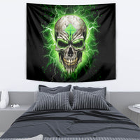 Thunder Skull Tapestry I'm Not Anti-Social I Must Not User Friendly - Wonder Print Shop