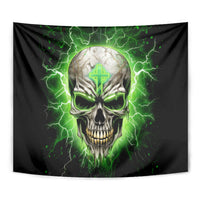 Thunder Skull Tapestry I'm Not Anti-Social I Must Not User Friendly - Wonder Print Shop