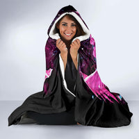 Skull Lady Hooded Blanket In My Next Life I Want To Be The Karma Fairy