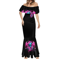 Skull Lady Mermaid Dress In My Next Life I Want To Be The Karma Fairy - Wonder Print Shop