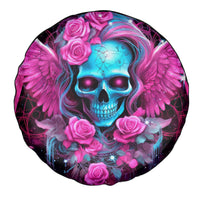 Skull Lady Spare Tire Cover In My Next Life I Want To Be The Karma Fairy - Wonder Print Shop